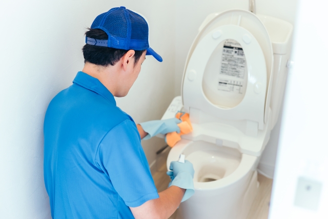 トイレ清掃